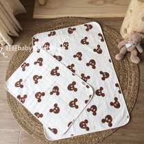 Hong Kong Newborn Compartments Pee Pads Baby Supplies Waterproof washable Large Number of Menstrual Aunt Mattresses Extra-large Pure Cotton Overnight