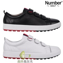 New Number Golf Shoes SNM-637 638 Waterproof Velcro Men's Waterproof Cowskin Shoes