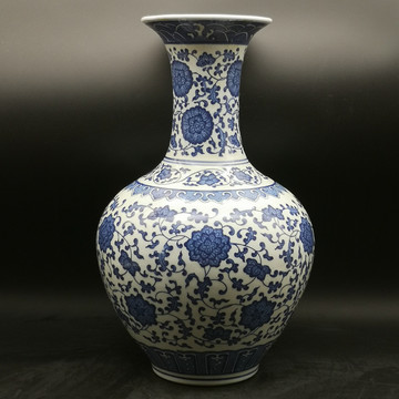 清乾隆青花赏瓶-清乾隆青花赏瓶促销价格、清乾隆青花赏瓶品牌- 淘宝