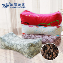 Golden House Square Pillow Buckwheat Pillow Care Neck Pillow Buckwheat Leather Pillow Pure Buckwheat Buckwheat Shell Pillow Core Anise Pillow