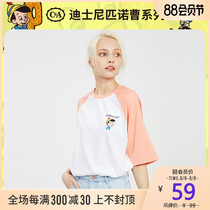 C & a Disney Pinocchio co branded cartoon printed half sleeve T-shirt for women in 2020 new summer ca200227790-q0