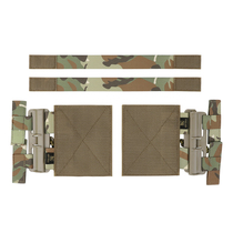 Tactical vest belly belt quick release assembly 420 vest 6094 AVS JPC molle system NCPC pair