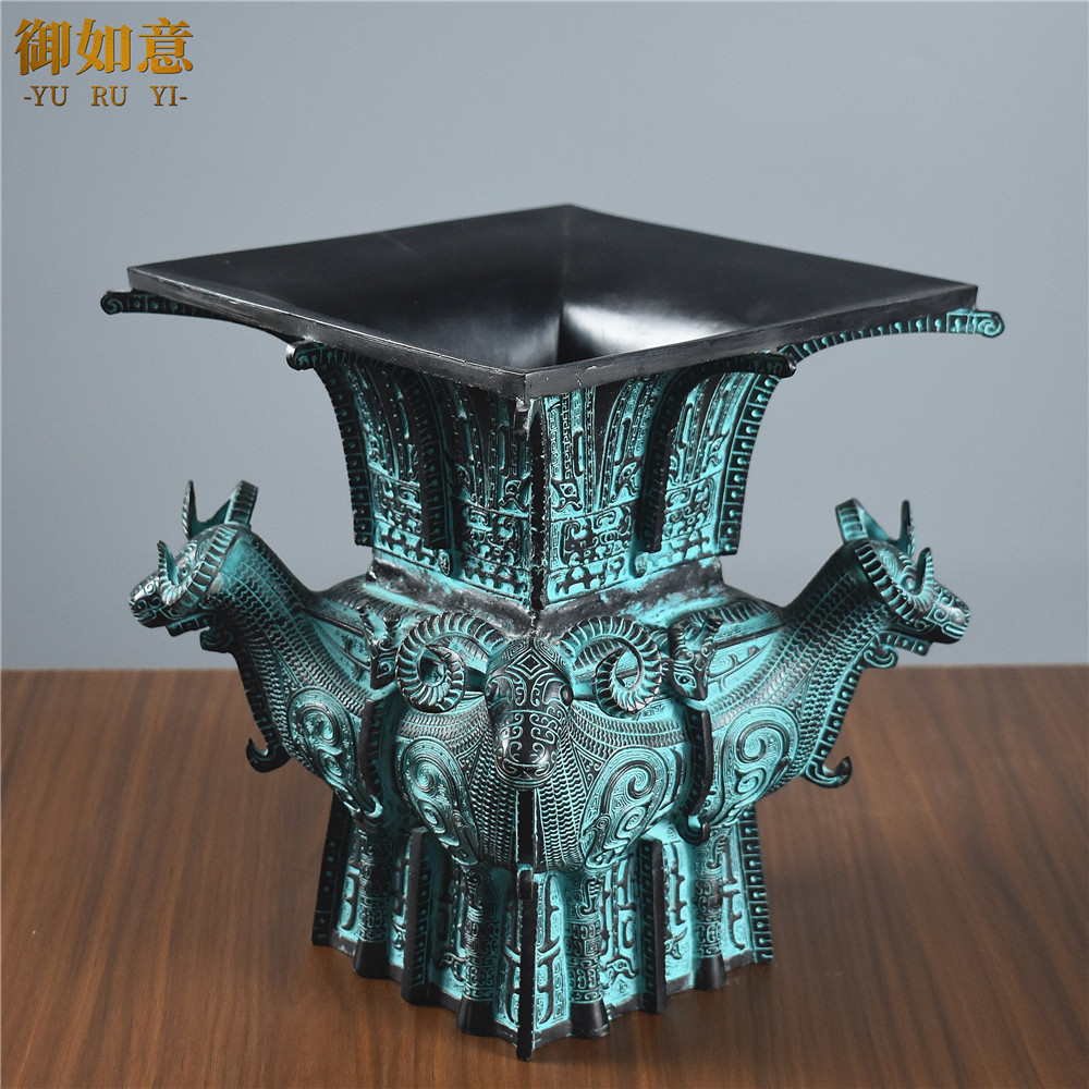 青铜器四羊方尊-青铜器四羊方尊促销价格、青铜器四羊方尊品牌- 淘宝