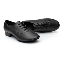 Latin dance shoes mens shoes dance shoes mens black childrens adult soft bottom practice shoes square dance shoes