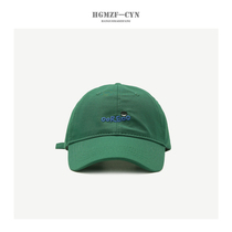 Hat female spring and summer Korean version wild letter embroidery baseball cap male couple curved eaves sun hat casual cap tide