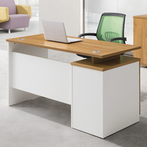 Single desk 1 2 m staff computer table and chair combination simple modern office clerk 1 4 Financial station