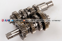 Suitable for Prince HJ125-8 CG125 Pearl River ZJ125 main and auxiliary shaft gear gear gear length