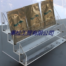 Multi-layer mask display stand powder eye shadow blush display frame acrylic storage box cosmetics shelf
