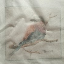 Cold water soluble non woven cloth cloth embroidery accessory thickness of 40 g width 1 m 5 m