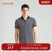 LAFUMA Leify leaf outdoor quick-drying breathable polo shirt mens short sleeve T-shirt mens lapel LMTS0BS55