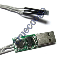 Temperature sensor Temperature sensor module DS18B20 USB connection temperature test