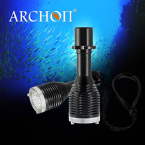 ARCHON D10XL new and upgraded version of concentrated diving flashlight Long-range compact and durable