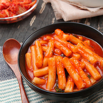 Ying Ji mother authentic Korean fried rice cake Korean hot sauce fried rice cake strips send sauce Net red fried rice cake