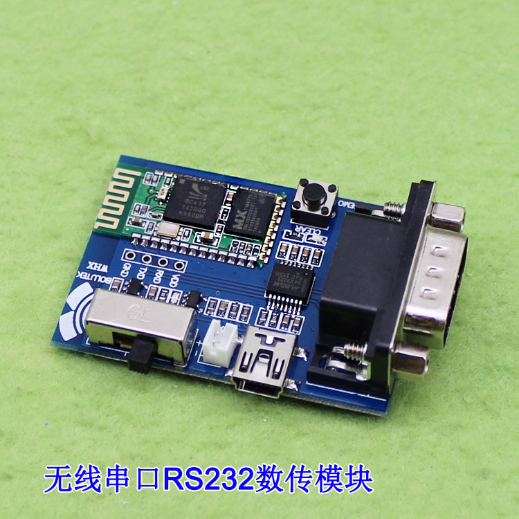 Bluetooth Serial Port Adapter Bluetooth to RS232 Serial Port Bluetooth Communication Module Master-Slave Extension Board