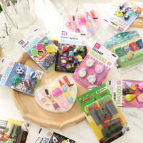 Creative modeling cartoon cute eraser Student prizes Children gifts School supplies Kindergarten gift stationery
