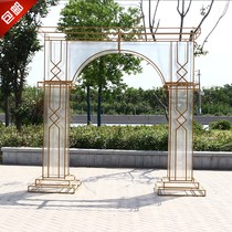 New wedding props a lifetime of screen background ornaments wedding film arches iron art stars Gongyue Road