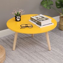 Small round table Bedroom sitting on the floor Bay window Small coffee table Small table Bedroom sitting on the carpet Kang table Home dining rental