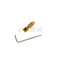 Miniature small electric drill toy drill clip Rotary head clip Twist drill clip Hand drill Woodworking brass drill clip Multi-specifications