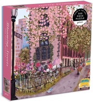 (Ordered) galison blooming Street cherry blossoms 500 pieces of American imported puzzle