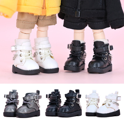 taobao agent OB11 baby shoes high -top boots leather shoes baby Mori Mori UFDOLL YMY milk cute
