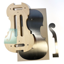 Violin making mold and model violin making tools neck sound hole model Shunfeng style melon style