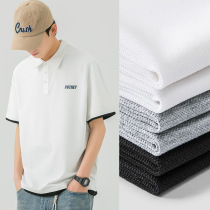 Woodsoon Fake Two POLO Shirts Men Summer Leisure Flash Relax Tide T-Shirt Current Couples