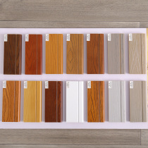 Solid wood paint simple black and white skirting line home decoration bedroom floor accessories factory special sale