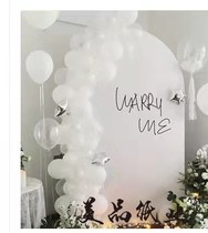 Wedding birthday background wall business banquet marriage proposal engagement photo background large KT board sign-in wall design custom