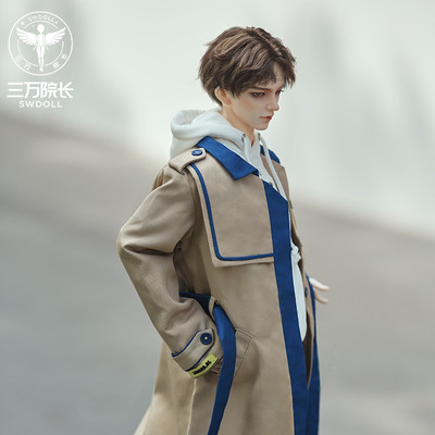 taobao agent 74 Men's Trend Trench Kitzing Modern Set -Tide, CL122101, Angel Workshop BJD Wait, ASDOLL