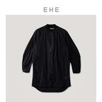 EHE mens spring and autumn black baseball collar letter printing Korean version of light loose casual windbreaker jacket mens trend