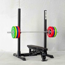 HATLEX HEAVY-DUTY SQUAT FRAME BENCH PRESS FRAME (80 SQUARE PIPE WALL THICKNESS 3MM )