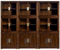 Oriental Hongye large combination bookcase