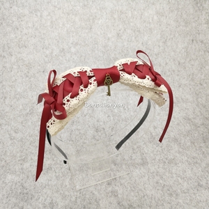 #Two-piece Domestic Shipping included #lolita hand-made Small material edge clip kcHeaddress tiramisu babydoll humanoid division 05 bhiner lolita fashion