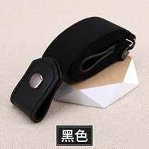 Invisible pants waist change small artifact adjustable elastic belt pants elastic belt waist buckle elastic belt thickening