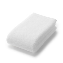 MUJI cotton wool belt hanging ring face towel
