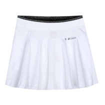 Sports short skirt womens summer breathable quick-drying tennis skirt shows thin high waist belly anti-walking running pants and skirts are versatile