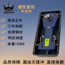  Shengshi Crown N-818 floor spring frameless glass door floor shaft Aluminum alloy door floor spring Floor spring Universal type