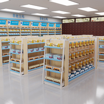 Pharmacy shelves display shelves Prescription drugs Chinese medicine cabinet Clinic pharmacy Western medicine cabinet Ginseng and antler glass counter Herbal display cabinet