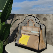 Love I Massee Placing Bag Containing Theiner Handbag Anti Dust Collection Bag Luxury Bag Luxury transparent protective bag