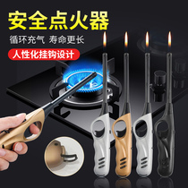Kitchen durable gas stove lighter long handle natural gas special electronic ignition gun long mouth open fire ignition stick