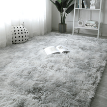 Nordic thick wool carpet bedroom girl ins Wind room small area bedside full plush blanket mat