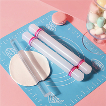 Baking cake tools solid wood plastic acrylic rolling pin turning sugar rolling stick with washer Beech stick large collection
