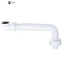 Shower room mop under the barrel Plastic water telescopic accessories downspout pool tub drain pipe bathtub water pipe