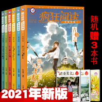 (Total 9 packs)Crazy reading annual special edition 2021 edition Full set of 6 free books 3 youth Zhimei Wen Ji growth book Warm heart Collection Novel Museum Chinese style Junior High School High School Youth Inspirational Collectors Edition