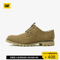 CAT Cat summer leather shoes soft light and comfortable non-slip wear-resistant casual mens shoes