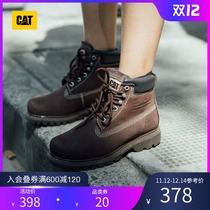 CAT Carter evergreen handsome tough cow leather color womens boots casual boots counter the same model