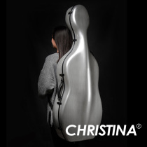 Cello Case CB07-44 Ultra-light Carbon Fiber Case Silver Gray Cello 4 4 sizes