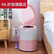 Urine barrel grown-up pregnant woman toilet mobile bedpan Deodorant Night Pot male elderly toilet Home Adult Spittoon Urinals