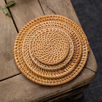 Hand-woven coaster Vietnamese barnacle pad iron pot cushion heat insulation cushion pot cushion anti-scalding tea ceremony purple clay pot support pad