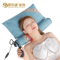 Buckwheat Semen Cassiae Cervical Spine Pillow Repair Private neck pillows sleep Stiffness Vertebral Orthotic Elgrass Cylindrical Patient Sleep Aid